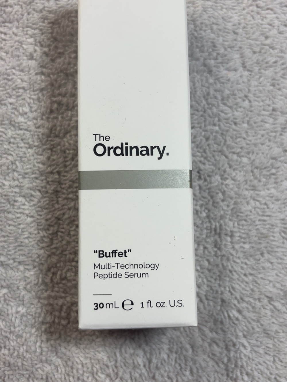 The Ordinary Buffet Multi-Technology Peptide Serum - White & Silver